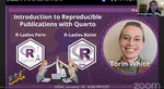 Introduction to Reproductible Presentations with Quarto